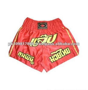 Short Muay Thai personnalisé Short de boxe Muay Thai MMA Logo personnalisé Short de Kickboxing Thai Service OEM/ODM - Product Image 3