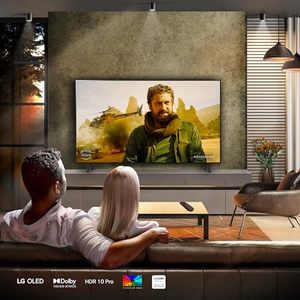 Televisor Inteligente OLED LED 4K UHD de 55 Pulgadas con Procesador de IA, Sonido Envolvente y Asistente de Voz, Frecuencia de Actualización de 120 Hz, Color Negro - Product Image 3