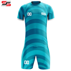 Conjunto de camiseta de ropa de fútbol de secado rápido, uniforme de fútbol personalizado de alta calidad, uniformes de fútbol de club, kit de fútbol de manga corta - Product Image 1