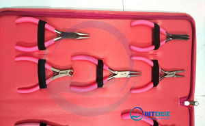 Juego de 10 Alicates de Acero Inoxidable para Joyería, Herramientas Profesionales para Hacer Pulseras, Mini Alicates de Precisión para Abalorios, INTENSE - Product Image 4