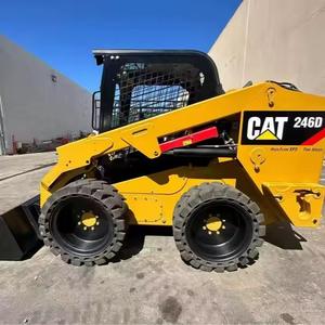 Minicargadora CAT 239D3 usada a la venta, cargadora de ruedas con carga nominal de 3 toneladas y motor de cubo y componentes de núcleo de bomba - Product Image 4