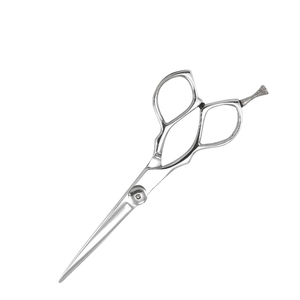 Tijeras Profesionales para Cortar Cabello, Tijeras de Acero Inoxidable para Barbería, Tijeras de Peluquería con Mango Inclinado para Cortar Cabello - Product Image 2