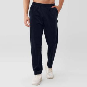 Pantalon cargo en velours côtelé pour homme de haute qualité, coupe décontractée avec taille élastique et poches latérales, élégant et confortable - Product Image 2
