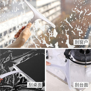 Juego de cepillos para limpiar escoba recogedor, cepillo para fregar platos, mango largo, suelo interior, barrido, lavado, <span class=keywords><strong>limpiaparabrisas</strong></span>, baño, lechada, agarre suave - Product Image 5