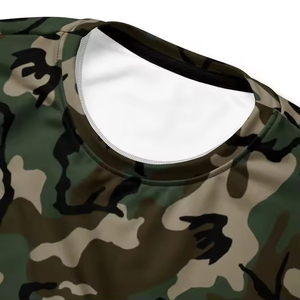 Sweat-shirt à manches longues pour homme, style camouflage, décontracté, col rond, pull-over léger, doux, uni, pour homme - Product Image 5