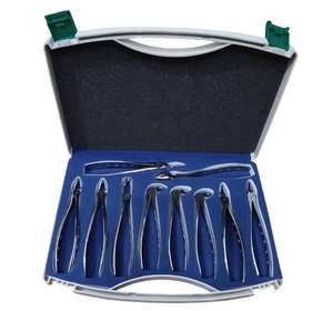 TARIQ MFG CO CE-Lot de 10 pinces d'extraction dentaire en acier inoxydable, kit d'instruments de retrait de dents de chirurgie buccale - Product Image 4