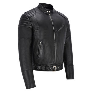 Chaqueta de Cuero de Oveja de Moda para Hombre, Hecha en Pakistán, MOQ Bajo, Chaqueta de Cuero Gruesa - Product Image 6
