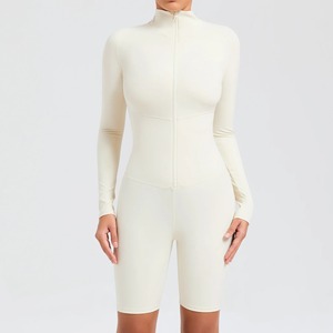 Body Deportivo Sin Costuras Transpirable de Spandex/Nailon para Mujer, Mono para Yoga y Gimnasio, Ropa de Baile de Ballet, Personalizado de 1 Pieza - Product Image 4