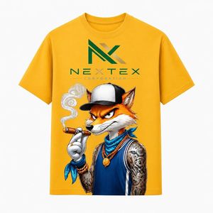 Custom Men's <b>Cartoon</b> for Print Regular Fit T-<b>Shirt</b> Summer Casual Hip Hop Streetwear Breathable Cotton Quick Dry Eco-Friendly - Product Image 4