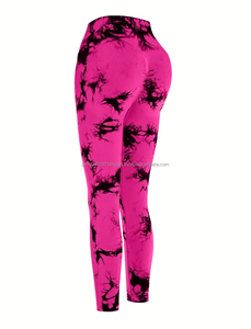 Customized High Waist Tights Pants Fitness activewear High Waist Yoga pants Gym Women Workout <b>Leggings</b> Scrunch Seamless <b>Leggings</b> - Product Image 3
