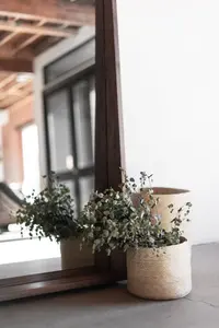 Miroir mural en bois au Design Antique, décoration murale de forme ronde, miroir mural Offre Spéciale pour couloir, chambre à coucher et hôtel - Product Image 3