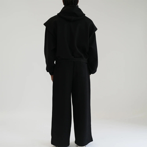 ชุดวอร์มแบบรูดซิปใส่เล่นโลโก้สไตล์สตรีทแวร์ออกแบบได้ตามต้องการ - Product Image 5