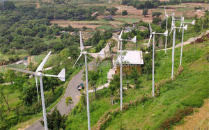 RY 50KW 30KW 25KW 20KW 15kw 10kw turbina eolica libera energia orizzontale generatore 240V 380V 690v 10m 12m diametro del rotore - Product Image 6