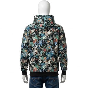 Sweat à capuche en polaire imprimé, mélange de polyester et de coton, chaud, doux, décontracté, streetwear, usage quotidien, graphique personnalisé, vente en gros, exportation - Product Image 2