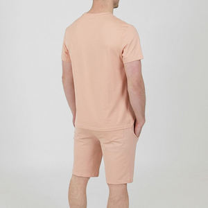 Ensemble de survêtement d'été personnalisé avec logo, 2 pièces, polo et short, pour hommes, idéal pour la course à pied - Product Image 2