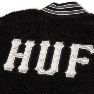 Chaqueta de invierno informal vintage unisex para hombres de béisbol universitario estilo de calle alta con cuello alto aspecto de letras - Product Image 3