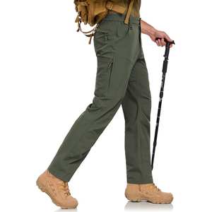 Pantalones Softshell ligeros para hombre High Street Nuevo último diseño Pantalones de esquí al aire libre Snow Cargo Wide Leg Streetwear Snowboard - Product Image 3