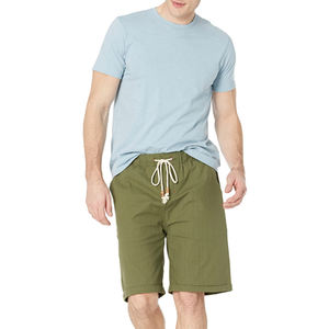 Pantalones cortos casuales para hombre Precio barato Material de algodón Transpirable Ajuste cómodo Ideal para deportes al aire libre Gimnasio y uso diario - Product Image 4