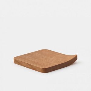 Posavasos redondo de madera de teca para bebidas frías y calientes, perfecto para mesa de comedor y servir en fiestas - Product Image 4