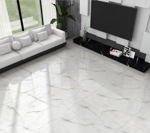 Carreaux en porcelaine polie de couleur blanche avec motifs de veines multicolores 600x1200mm Finition brillante Carreaux pour salon Maisons Hôtels Sport - Product Image 5