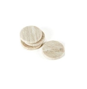 Top vente 100% dessous de verre en marbre tapis de table tampons conception personnalisée maison et ustensiles de cuisine bonne finition dessous de verre en marbre - Product Image 6