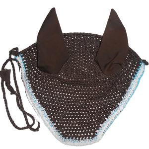 Bonnet d'oreille pour cheval en coton Primo Equine de haute qualité, personnalisable, fabriqué au Pakistan pour l'équitation et les soins équestres - Product Image 3