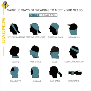 Masque de cagoule unisexe en polyester à 100% prêt à expédier pour la course à pied, le vélo, la chasse, le ski et l'extérieur. - Product Image 4