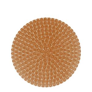 แผ่นรองจานพีวีซีสำหรับร้านอาหารแผ่นรองจานกลมลายขี้ขลาด - Product Image 6