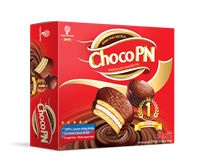 Prix d'usine CHOCO PN Gâteau moelleux enrobé de chocolat, sachet de 2 pièces, garniture de guimauves sucrées, gaufrettes, en vrac, 12 boîtes/carton, 12 mois
