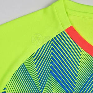 Camiseta de fútbol Últimos diseños Uniforme de desgaste de fútbol juvenil Uniforme de fútbol de color personalizado transpirable - Product Image 6