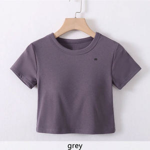 เสื้อครอปสตรีทแขนยาวแบบลำลองมีเชือกผูกเอวเสื้อครอปแนวสปอร์ตดีไซน์ใหม่ - Product Image 1