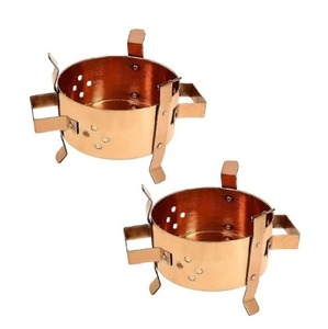 Parrilla/Estufa/Calefactor de Cobre Confiable, Elegante y con una Combinación Perfecta de Calor, Instalación Integrada en Mesa para Exteriores - Product Image 1