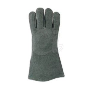 Gants de soudeur en cuir avec logo personnalisé en gros dernière conception avec service OEM - Product Image 2