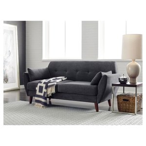 LOVESEATS SFB68014 Chesterfield French Style Two-Seater <b>Sofa</b> Bench Tufted Square Shape <b>Sponge</b> <b>for</b> Home Living Room Furniture - Product Image 5