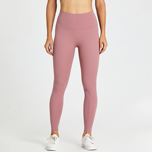 Cintura alta Nylon Spandex Butt Lift Yoga Pantalones Leggings deportivos Fitness Leggings Entrenamiento Push Up Leggings - Product Image 6