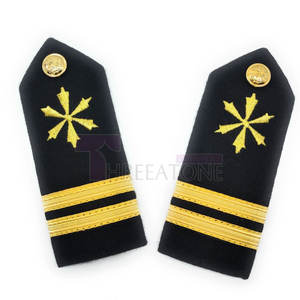 Los Más Vendidos: Hombreras de Tela Bordadas Personalizadas con Encaje, Estilo Uniforme, Precios de Fábrica al Por Mayor, Para Coser - Product Image 5