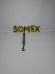 Pinzas de pestañas recubiertas de plata Pinzas de extensión de pestañas de agarre de diamante de alta calidad Extensión de pestañas postizas puntiagudas - Product Image 4