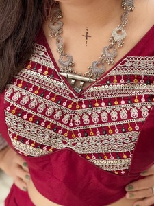 Ropa ocasional Rayón con bordado de codificación Lehenga Choli Mujer Moda Fabricante y proveedor de India - Product Image 6