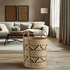 Cesta de algas marinas Zac Tall tejida a mano-Organizador de almacenamiento de ropa 2025 | Venta al por mayor por Tienphong - Product Image 2