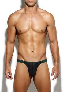 String en T pour hommes, bikini string sexy, sous-vêtements taille basse, lingerie gay cool, sous-vêtements transparents en maille pour hommes - Product Image 2