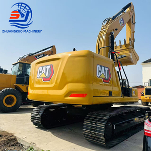 Excavatrice d'occasion CAT 320GC, jaune, sur chenilles, équipement de construction lourd - Product Image 1