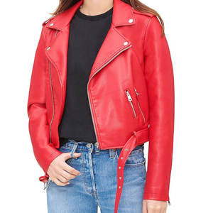 Chaqueta de Cuero de Talla Grande para Mujer, Chaqueta de Cuero para Uso en Exteriores, Nuevo Diseño, Chaquetas de Cuero para Mujer - Product Image 1