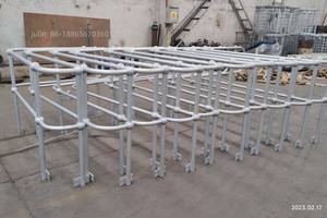 Stanchion <span class=keywords><strong>en</strong></span> acier inoxydable Stanchion de <span class=keywords><strong>main</strong></span> <span class=keywords><strong>courante</strong></span> à rotule - Product Image 2