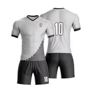 Maillot de football à prix d'usine, uniforme de football personnalisé, vêtements de sport de football légers et résistants, uniforme d'entraînement de football - Product Image 1