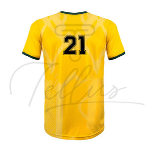 Camiseta de Fútbol para Hombre, Nueva, de Alta Calidad, 100% Poliéster Elástico, Antibacteriana, Transpirable, Personalizable - Product Image 4
