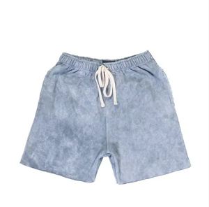 Wholesale Light-Weight Men's Acid Wash Shorts 100% Cotton Stretchable Casual Solid Pattern Designs - Product Image 3