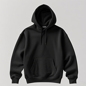 Sudaderas de Algodón para Hombre, con Logotipo Personalizado, Unisex, Gruesas, Lisas, Holgadas, con Capucha - Product Image 1