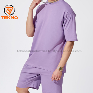 Camiseta y pantalones cortos deportivos de verano para hombre, camiseta y pantalones cortos para hombre, conjuntos para hombre de 2 uds. - Product Image 5