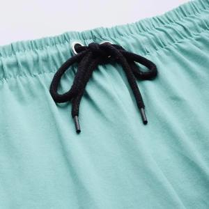 Ropa informal de 2 piezas de algodón de alta calidad personalizada Unisex, conjuntos cortos de verano, camiseta, pantalones cortos de chándal de talla grande, patrón sólido de bienvenida - Product Image 4