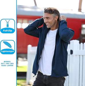 Trending Windbreaker Jacket 2025 Logotipo personalizado Ropa deportiva para exteriores Premium Streetwear Fabricante OEM Factory - Product Image 4